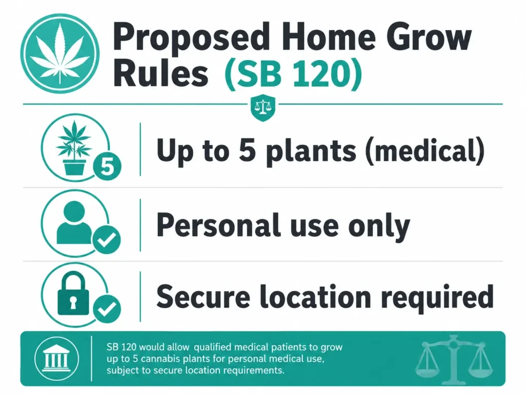 proposed home grow rules Pennsylvania infographic