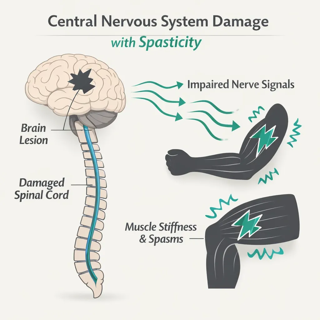 central nervous system damage spasticity medical marijuana qualifying condition Pennsylvania