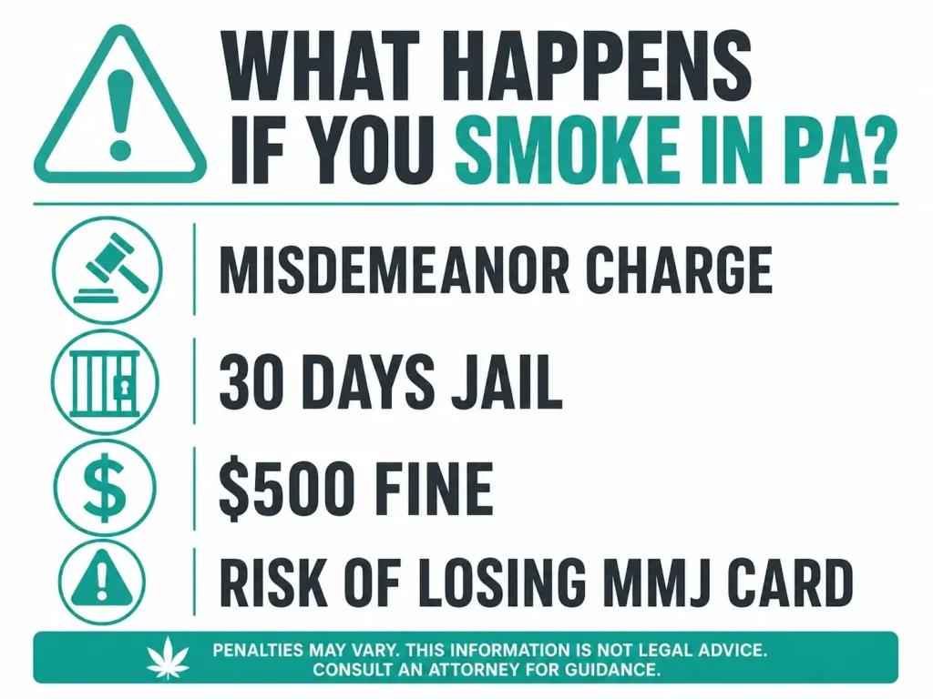 paraphernalia laws Pennsylvania marijuana infographic