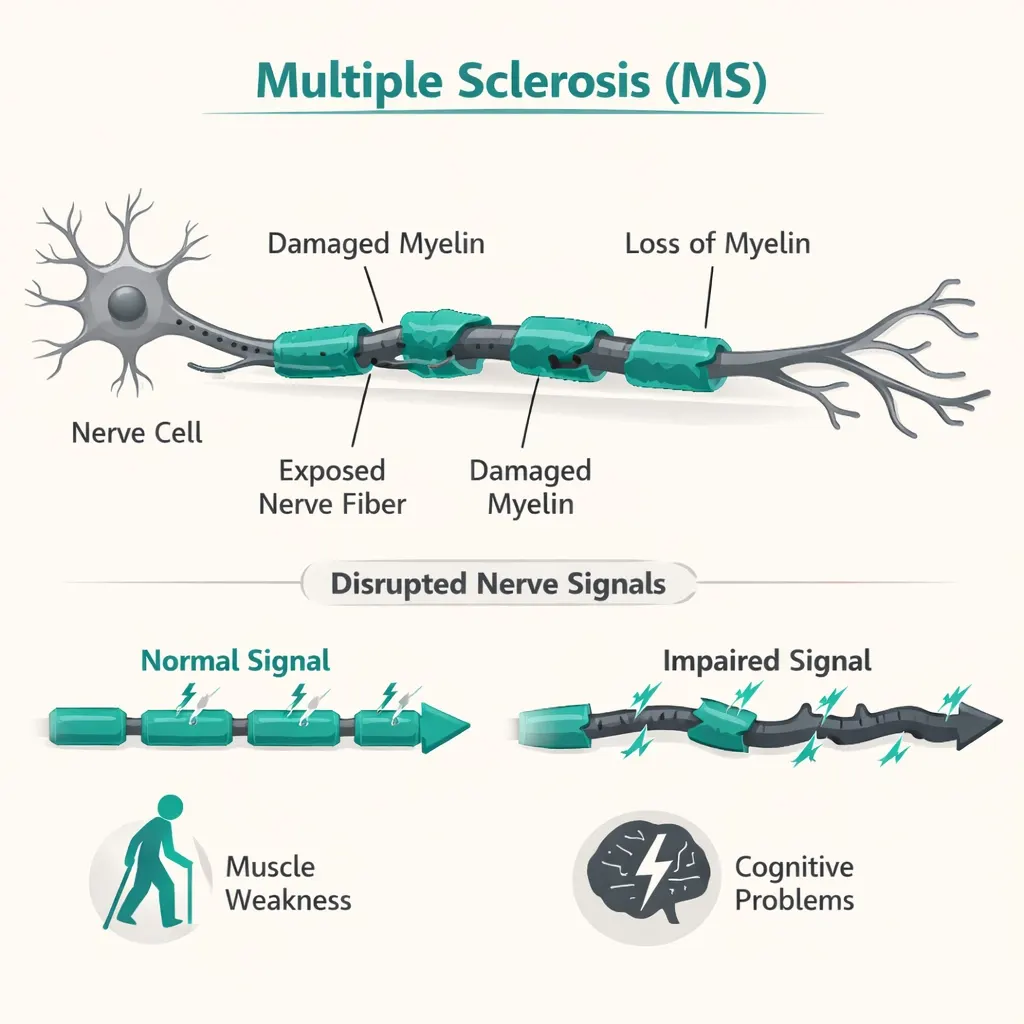 multiple sclerosis nerve damage myelin medical marijuana Pennsylvania