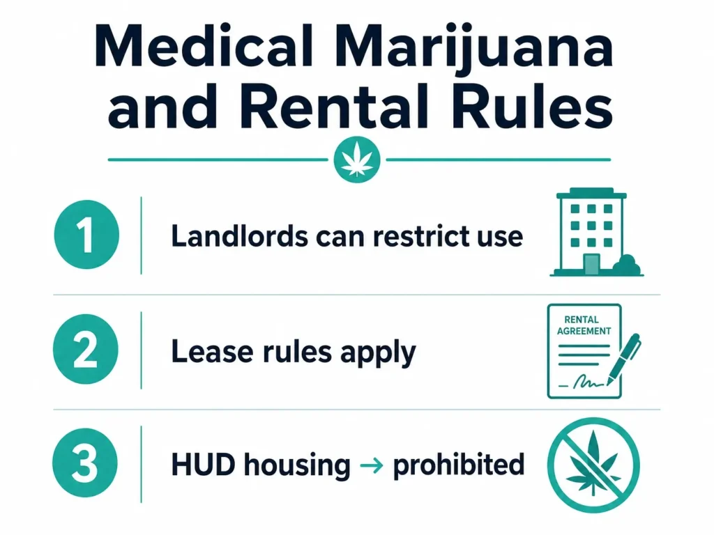landlord rules medical marijuana Pennsylvania infographic