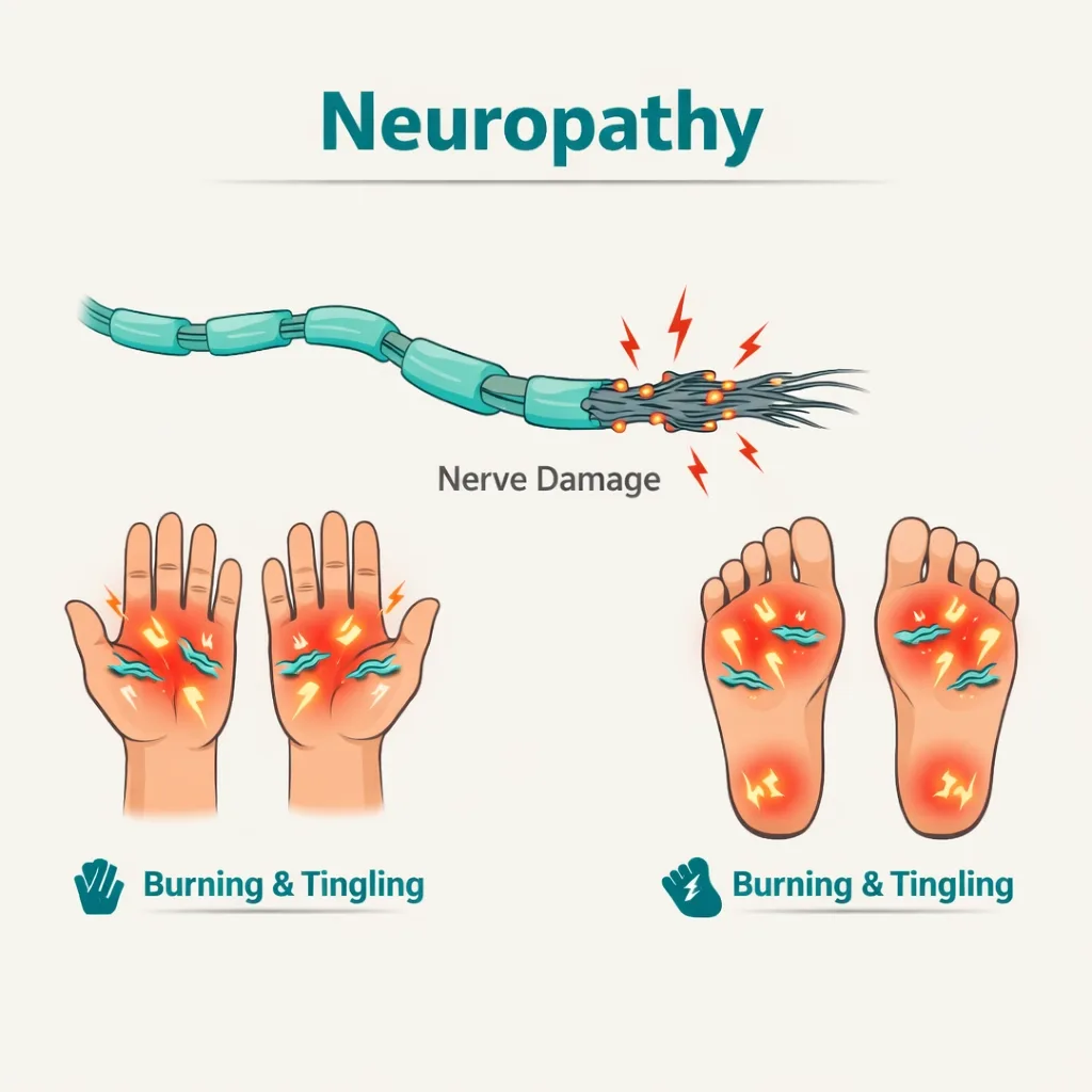 neuropathy nerve pain burning sensation medical marijuana Pennsylvania