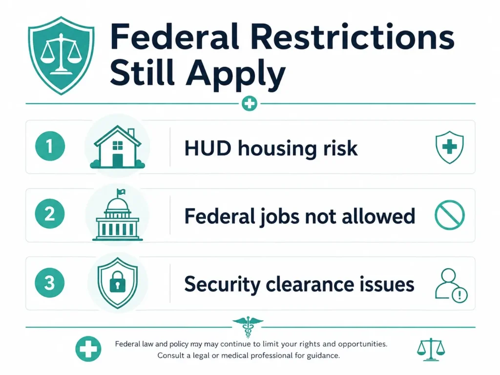 federal housing marijuana restriction infographic