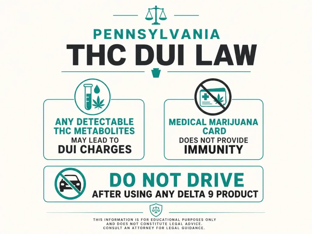 pennsylvania thc dui law infographic