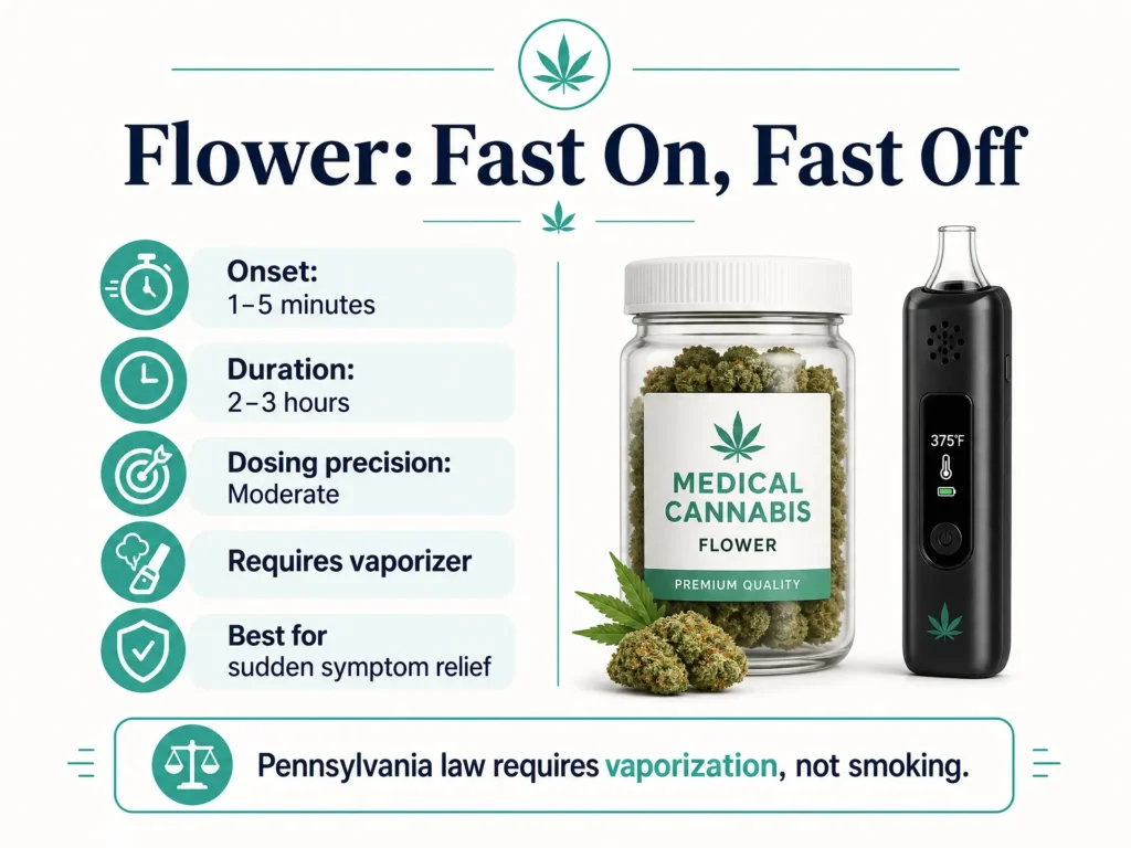 flower cannabis product explained infographic