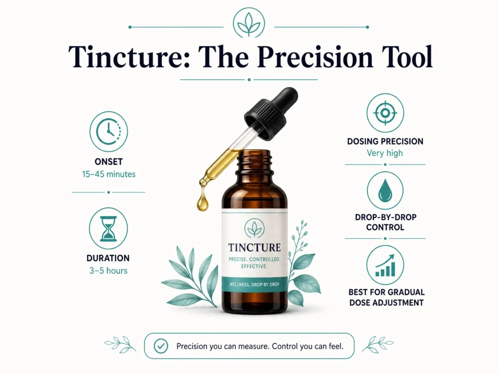 tincture cannabis product explained infographic