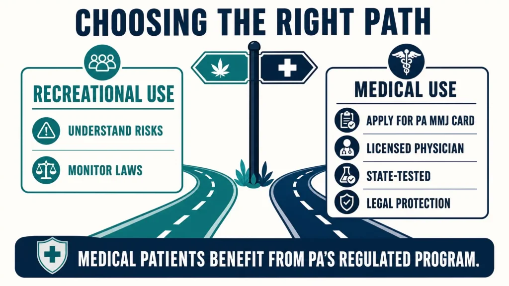 what Pennsylvania residents should know about THCA infographic
