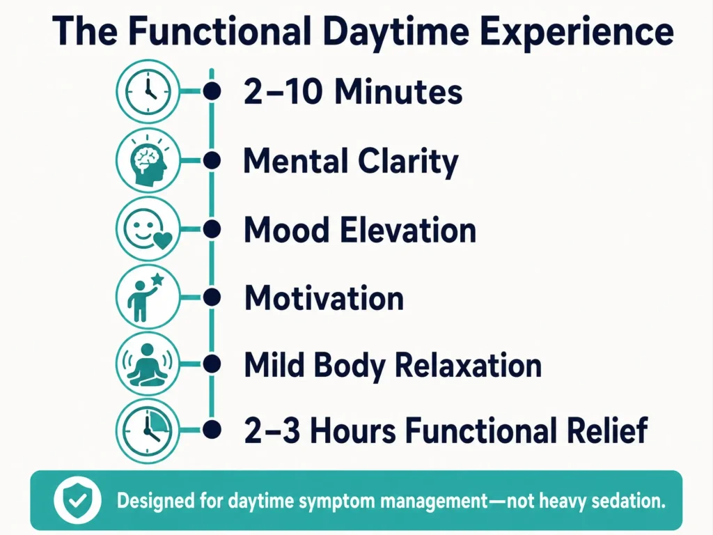 Pineapple Express daytime effects infographic