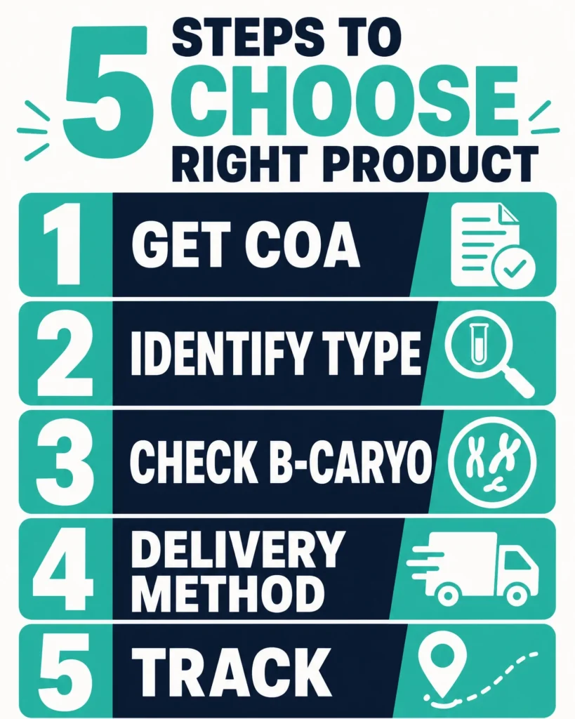 how to choose the best cannabis product for inflammation infographic