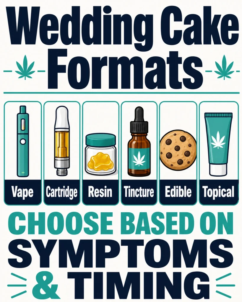 Wedding Cake products at Pennsylvania dispensaries infographic