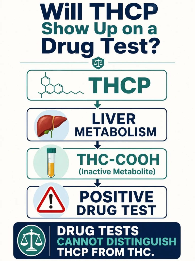 THCP drug test infographic