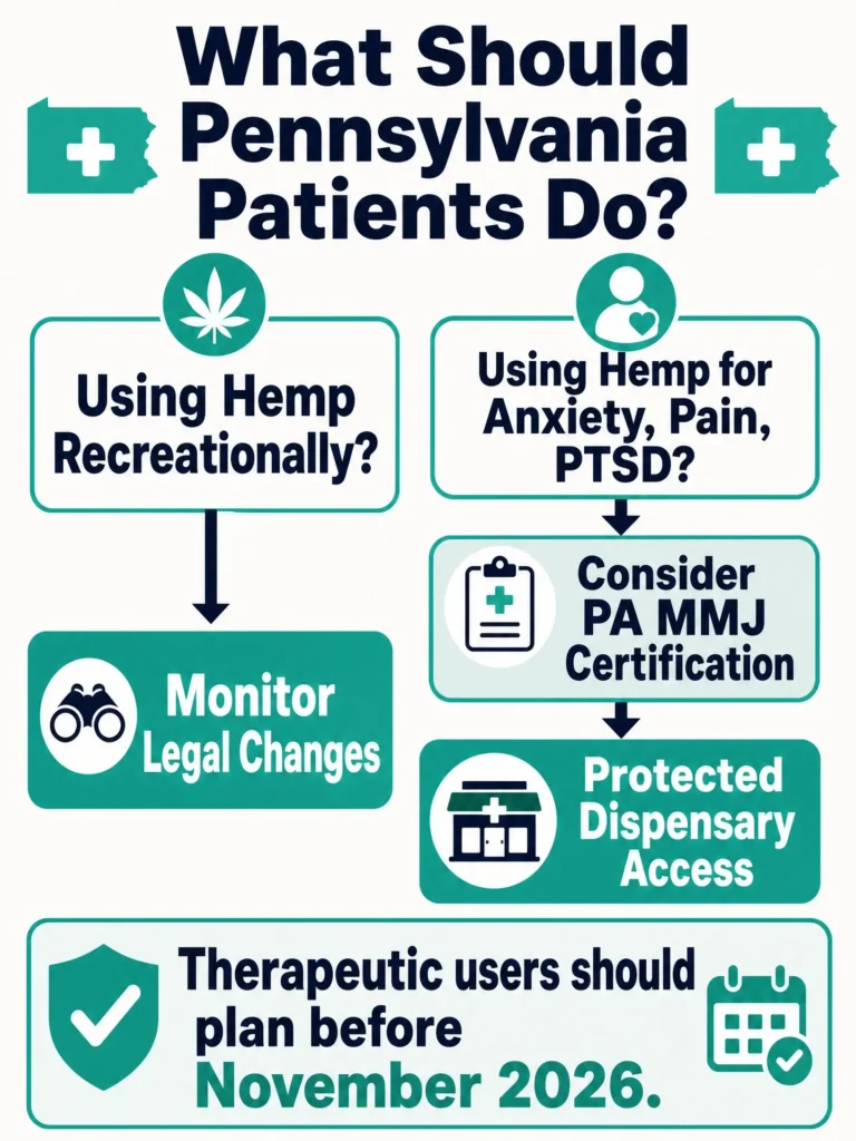 what Pennsylvania patients should do before November 2026 infographic