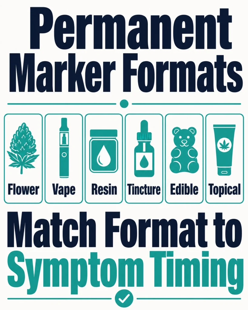 Permanent Marker products at Pennsylvania dispensaries infographic