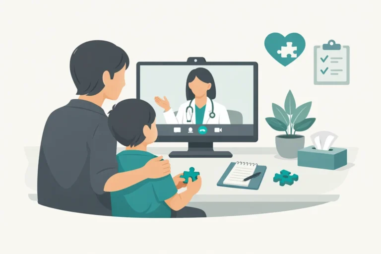 autism patient child parent telehealth consultation medical marijuana Pennsylvania caregiver support