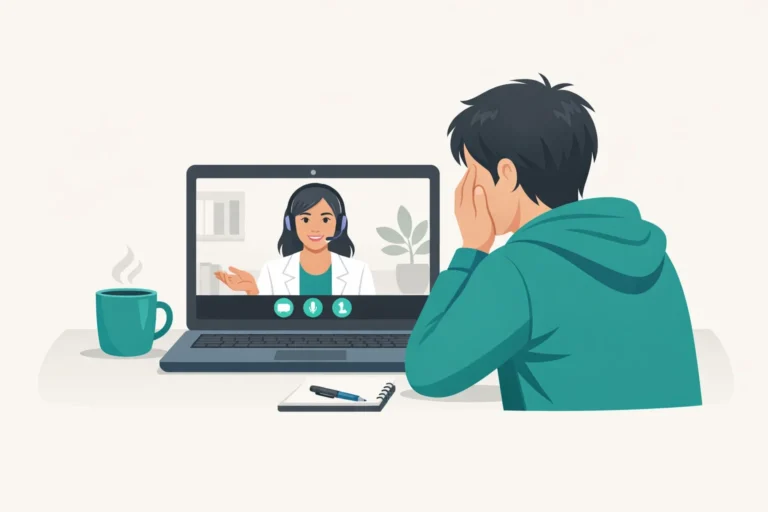 PTSD patient telehealth consultation mental health support medical marijuana Pennsylvania