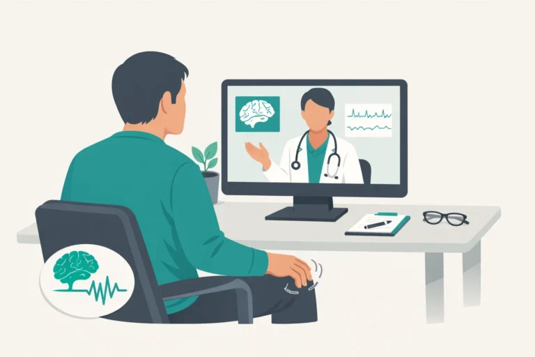 movement disorder patient telehealth consultation neurologist medical marijuana Pennsylvania support