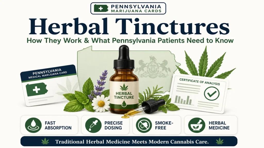 herbal tincture guide infographic